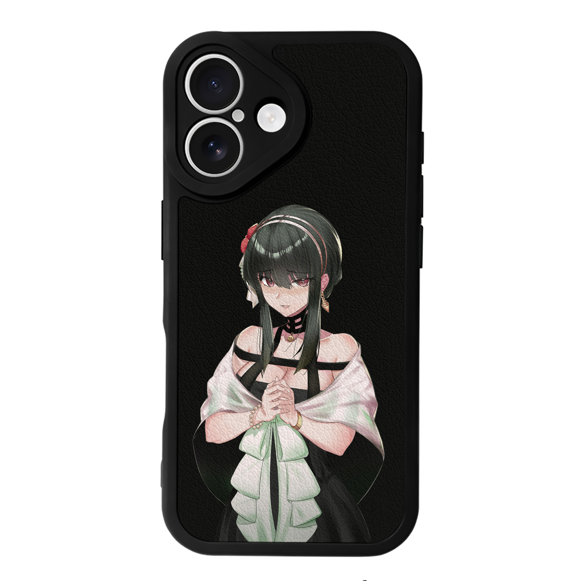 （画像用） SPY×FAMILY间谍家家酒 【iPhone 16シリーズ対応】シリコンスマホケース（レザー調） 材質：シリコン